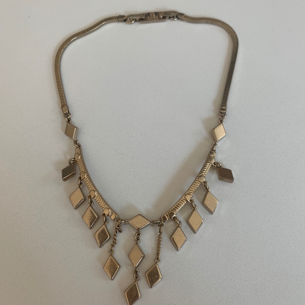 Estate find Vintage Monet 16” gold choker.